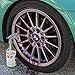 Clean and Shine Wheel and Tire Kit - Removes Brake Dust, Dirt, and Shines Tires - Includes Wheel Cleaner, Tire Shine, and Applicator