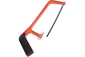 Beavorty Coping Saw 6 Mini Inch and Carbon for Woodworking Hand High with Steel Blade Quick Efficient