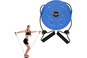 Waist Whisper,Twisting Board,Twister Exercise for Waist Whisperer,Twist Boards with Drawstring & Massage Foot Sole, Twister B