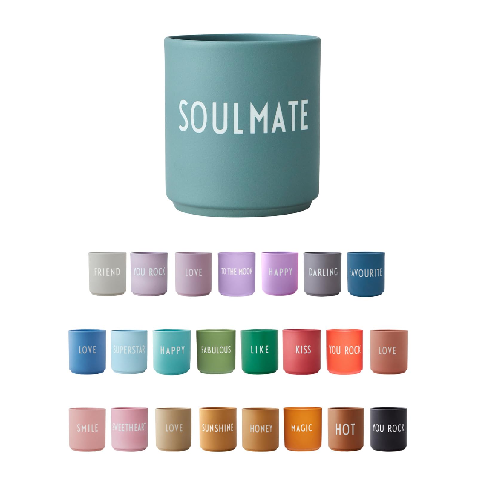 Design Letters Favourite Coffee Cup | Ideal Gifts for Women & Gifts for Men | Porcelain Coffee Mug | Reusable Coffee Cups | Tea cup with Engraved Letters | Novelty Mug | Coffee Gifts | Tea Mug, 250 Ml