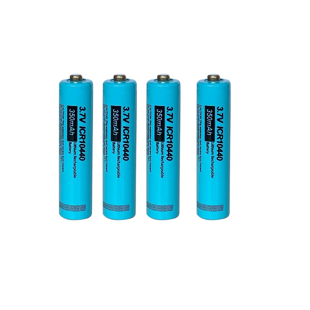 4pcs AAA ICR 10440 Rechargeable Lithium Ion Battery,3.7v 350mah Buy