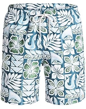 Waterman Men's Crescent Head Jam Volley Short