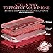 ESR iPhone 7 Case,Glitter Sparkle Bling Case [Three Layer] for Girls Women [Shock-Absorption] for 4.7