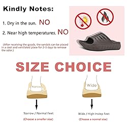 KuaiLu Mens Recovery Sandals Sport Comfortable