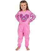 Sesame Street Pajamas Abby Toddler Girls' Front Zip Fleece Footless Sleeper