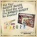 Banded Bandit Bands Rubber Bands for Rubber Band Guns | 100 Sharp Shooting Bullets | 4'' Long x .25'' Wide | Perfect Stretch for Precision Control Semi Auto Rapid Fire Succession