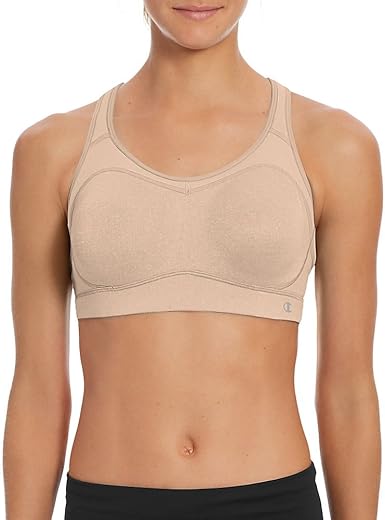 champion women's double dry distance underwire sports bra