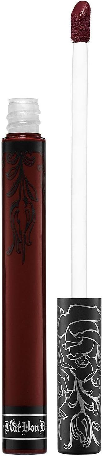 Kat Von D Everlasting Liquid Lipstick - Vampira (deep reddish burgandy)