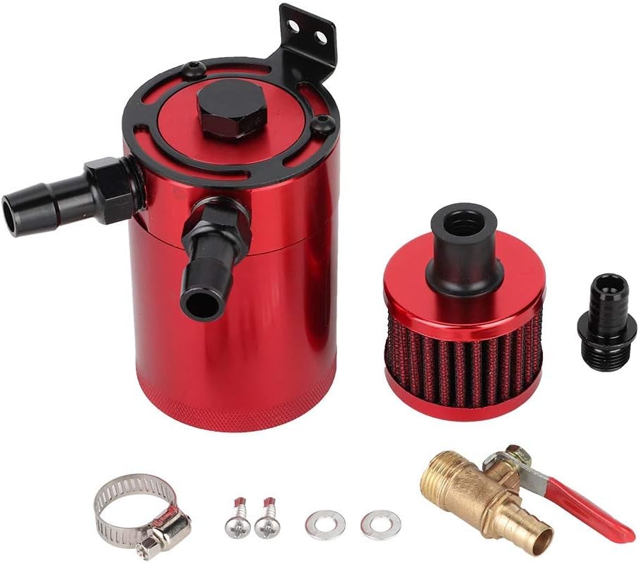 Yctze Car Oil Tank Reservoir,(Universal) Aluminum Alloy Oil Tank