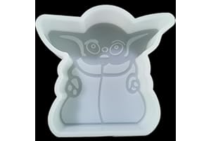 FUEHBUR Alien Car Freshie Mold Freshie Silicone Molds for Aroma Beads - DIY Handmade Gift Freshies Mould【Upgraded Soft Material】