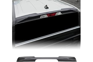 Mabett Cab Rear Roof Spoiler Compatible with 2022-2025 Ford Maverick Scuff Resistant ABS Truck Top Wing Lip Exterior for Ford Maverick Accessories