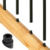 UFPI DECKORATORS 74817 Stair Connector Black, 1 Pack