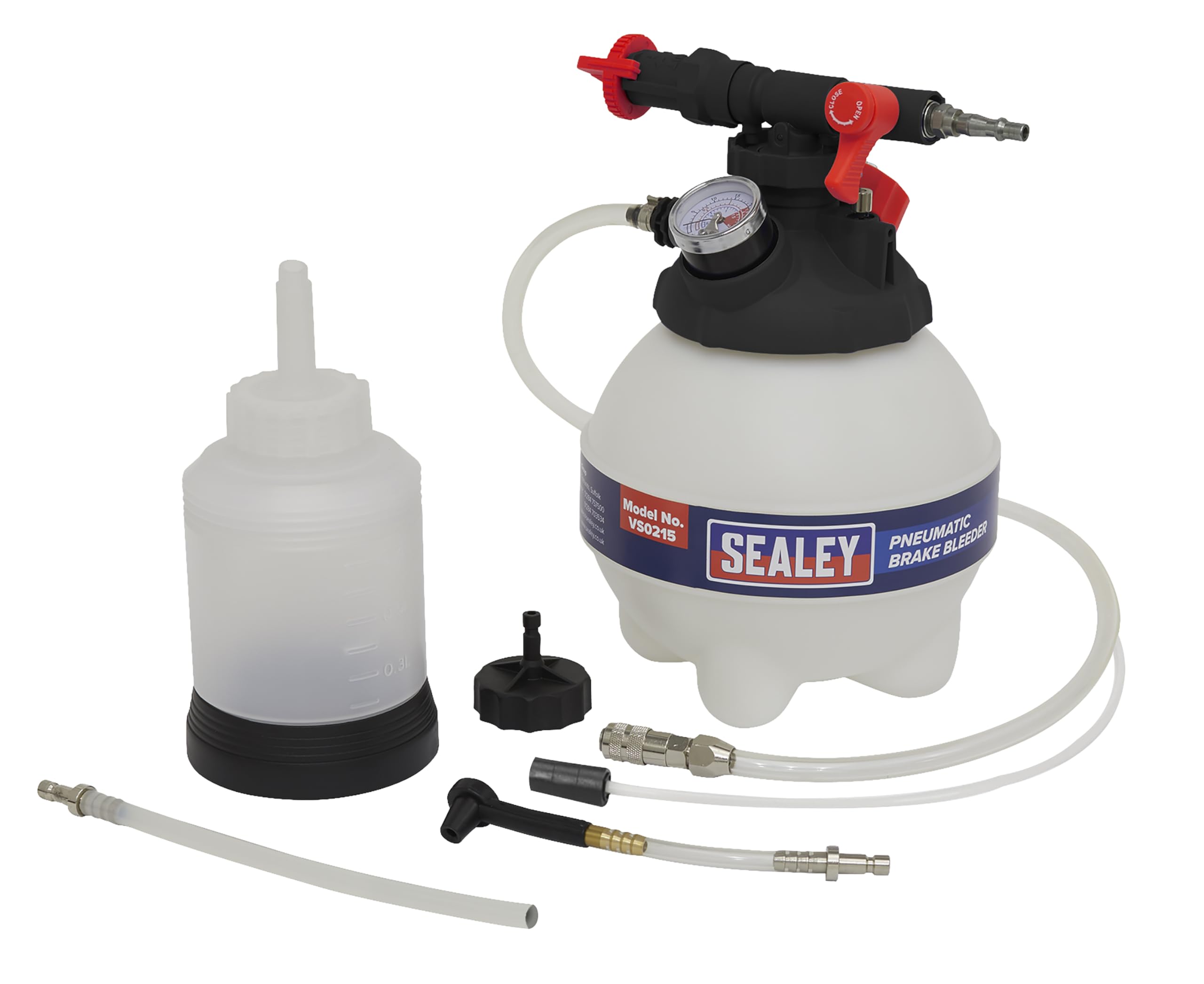 Sealey 3L Pneumatic Brake Bleeder - VS0215