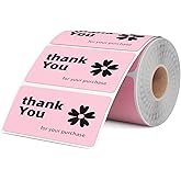 Omezizy 2.25x1.25 Inch Thermal Labels Pink, Holographic Sliver Barcode Thermal Labels for Thermal Printer and Small Business, Multi-Purpose Rectangle Stickers, 500 Sheets/Roll
