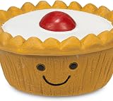 Petface Cherry Bakewell Latex Dog Toy with Built-In Squeaker Pack of 1 view 3