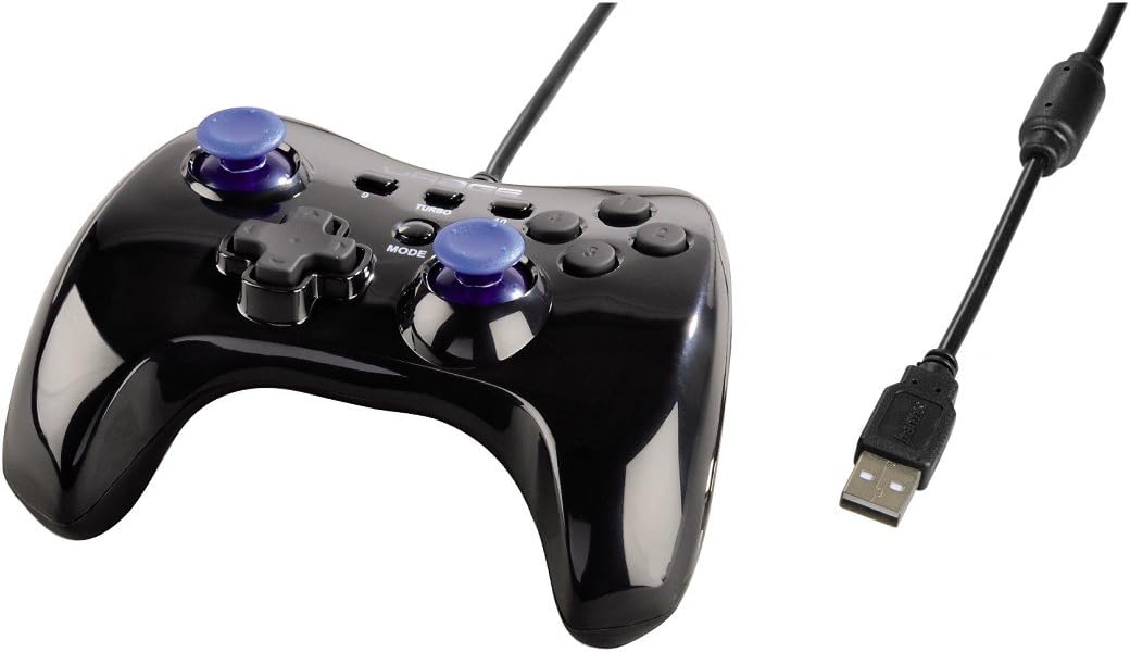 uRage Vendetta Gamepad for PC and PS3 blue/black kabelgebunden