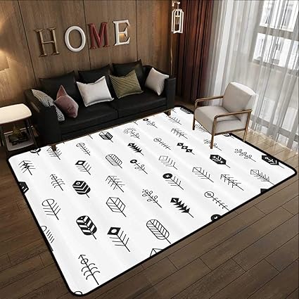 Amazon Com Silky Smooth Bedroom Mats Modern Decor Native