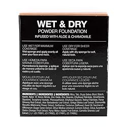 Palladio Dual Wet and Dry Foundation with Sponge