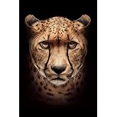 Cheetah Notebook: Blank Lined Journal, Softcover (6x9 inches) with 120 Pages