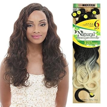 Amazon Com Janet Collection Synthetic Hair Weave Noir Brazilian