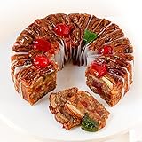 Sliced DeLuxe Fruitcake 1 lb. 14 oz. Collin Street Bakery