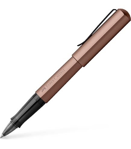 Amazon.com : Faber-Castell Hexo 140595 Rollerball Pen Matte Silver