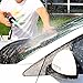 Ohuhu Garden Hose Spray Nozzle, Water Nozzle W/ 9 Adjustable Patterns, Durable Steel Chrome Design