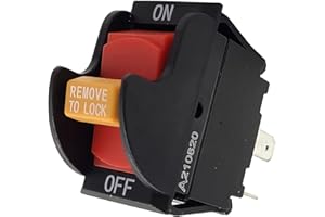 HAKATOP SW7B On-Off Toggle Switch 2 Prong for Delta, Aftermarket Replaces Parts Ryobi Table Saws Drill Press Delta 489105-00 46023 Switch