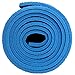Reehut 1/4-Inch High Density - Exercise Yoga Mat with Carrying Strap for Fitness & Workout (Blue)