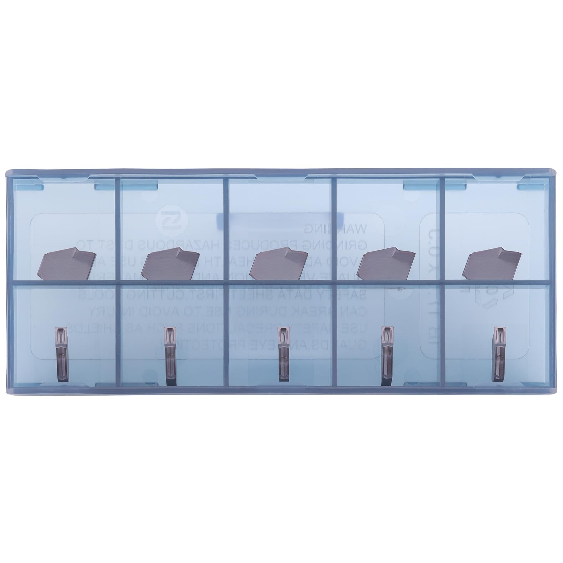 CDBP GTN-2 2mm Cut-Off & Grooving Carbide Inserts For SPB26-2 SPB32-2, PVD Coated, Cutting Stainless Steel, 10PCS