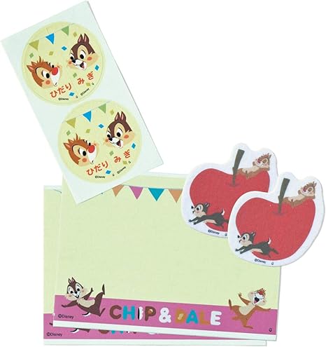 Amazon Co Jp ベルメゾン ディズニー お名前シール ワッペン セット 通園 通学 チップ デール ホーム キッチン