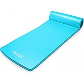 TRC Recreation Sunsation 1.75" Thick Foam Pool Float Lounger w/ Headrest for Lounging &amp; Sunbathing in Swimming Pools, Beaches &amp; Lakes, 70" x 26