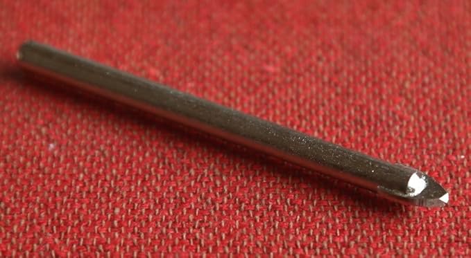 Generic of 2PCS Home Decoration 6 * 74 * 4.8MM Tile Triangular TCT Tipped Glass Drill bit Hole Saw Tiles core bit Drilling bit