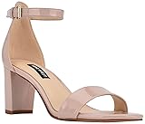 Nine West Women's Pruce Heeled Sandal, Natural