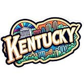 USA States Sticker American States Vinyl Decal for Wall, Laptop, Truck, car Bumper Sticker 5 inches … (Kentucky)