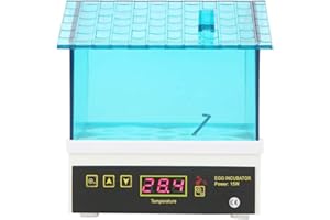 SORANDY Sorand Incubators for Hatching Eggs, Anti-Aging and Durable Egg Incubator, for Chicken, Duck Goose Egg for Education Most Kinds of Bird Eggs Hatching(European Standard 220V)