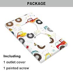 Pznen Truck Vehicles Outlet Covers Duplex Wall