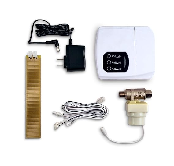 LeakSmart Automatic Leak Detection and Water Shut Off Kits- Protect Your Home from High Leak Risk Appliances (3/4