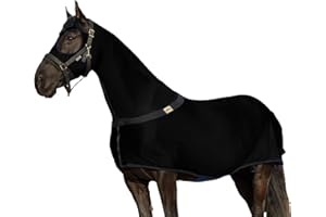 RESISTANCE Premium Horse Sleazy Full Body Slicker with Zipper Face & Forelock Saver Horse Care Sheet