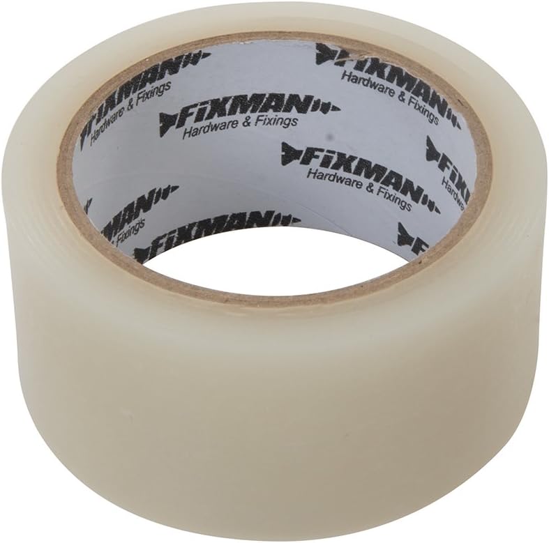 Fixman 192545 UV & WeatherResistant Clear Tape 50mm x 25m Amazon.co.uk Car & Motorbike