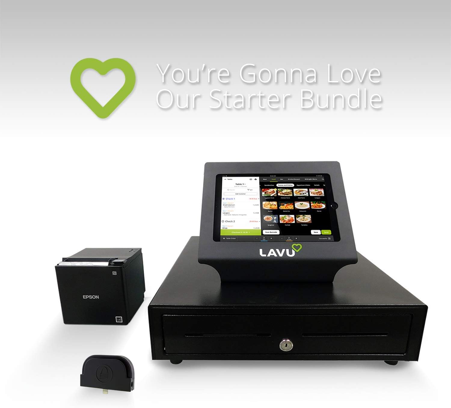 Amazon Com Lavu Restaurant Point Of Sale Station With Ipad Cash