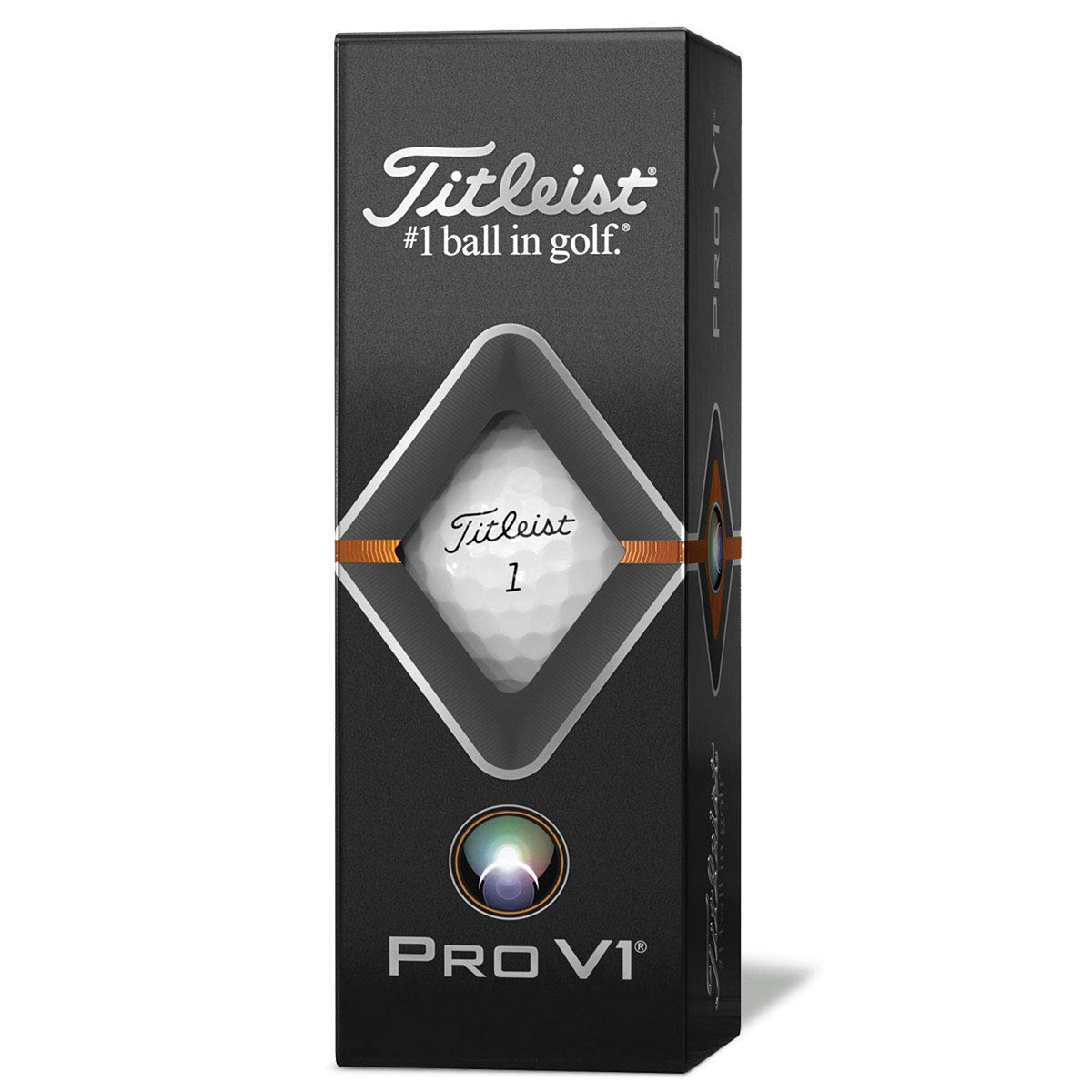 TITLEIST Pro V1 ProV1 New Golf Balls 2019 Model Pack of 3 Sleeve