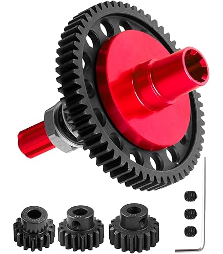 Hot Racing Arrma 1/10 4x4 Granite Senton Typhon 57t Steel...