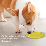 Vivifying 2 Pack 7 Inch Natural Rubber Flying Disc Dog Frisbee Green Yellow view 6
