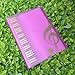 WOGOD Music Sheet File Paper Documents Storage Folder Holder Plastic.A4 Size,40 Pockets (Pink)