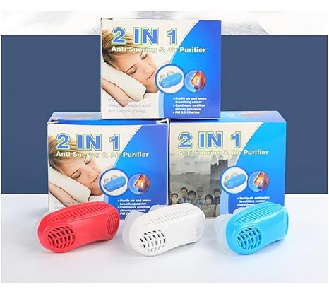 upsky Anti Schnarchen Geräte, Schnarch Stopper Luft Reinigung Atmen Gerät Nase Clip Sleeping equipment-white
