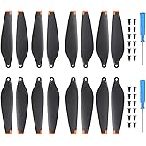16Pcs Mini 3 Propellers Replacement Blades, Props for DJI Mini 3 Drone Spare Airscrew Parts, Low Noise Airscrew Blades