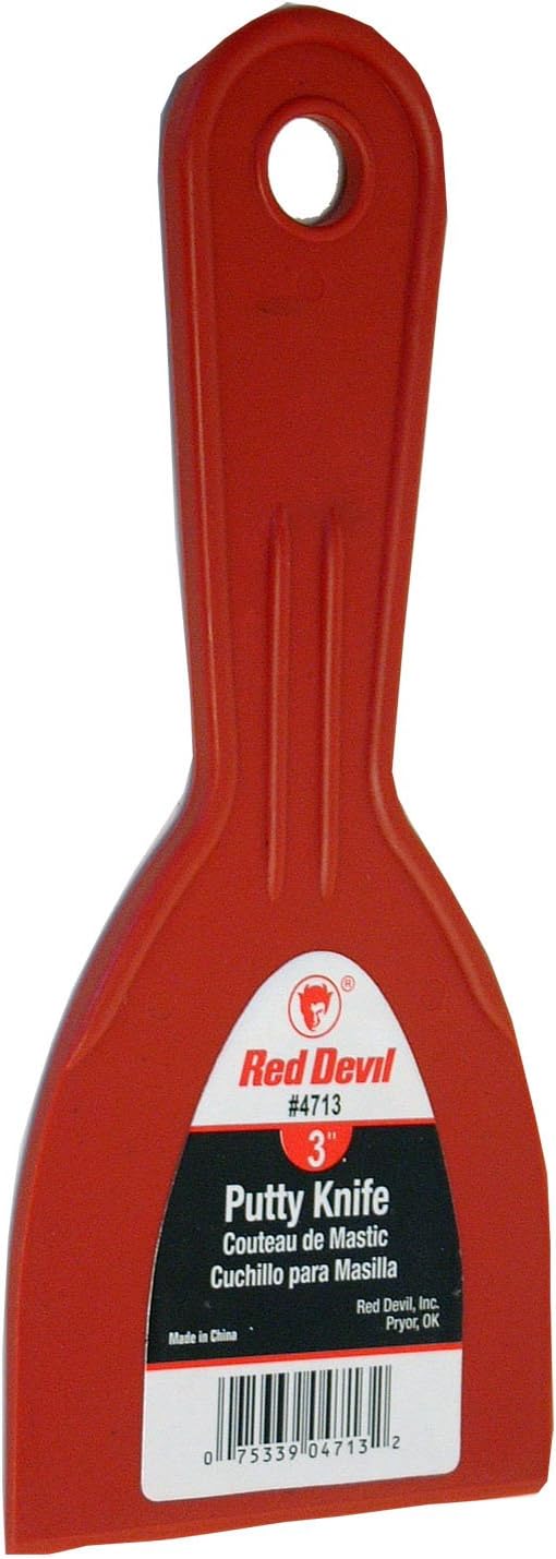 Red Devil 4713 3Inch Plastic Putty Knife, Putty Knives Amazon Canada