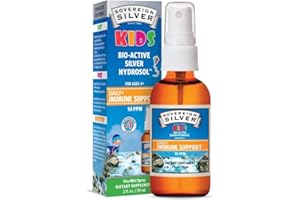 Sovereign Silver Bio-Active Silver Hydrosol for Kids for Immune Support - 10 ppm, 2oz (59mL) - Fine Mist Spray