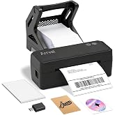 Arrvel Bluetooth Thermal Label Printer w/ Stand, 4x6 Shipping Label Printer | Wireless Label Printer for Small Business, Supports iPhone Android Windows &amp; Mac, Works with Amazon USPS Etsy Shopify, Black